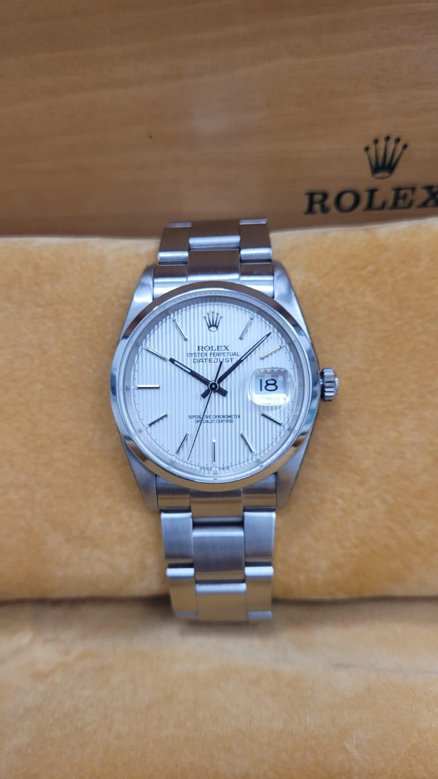 Datejust 36 silver 2003