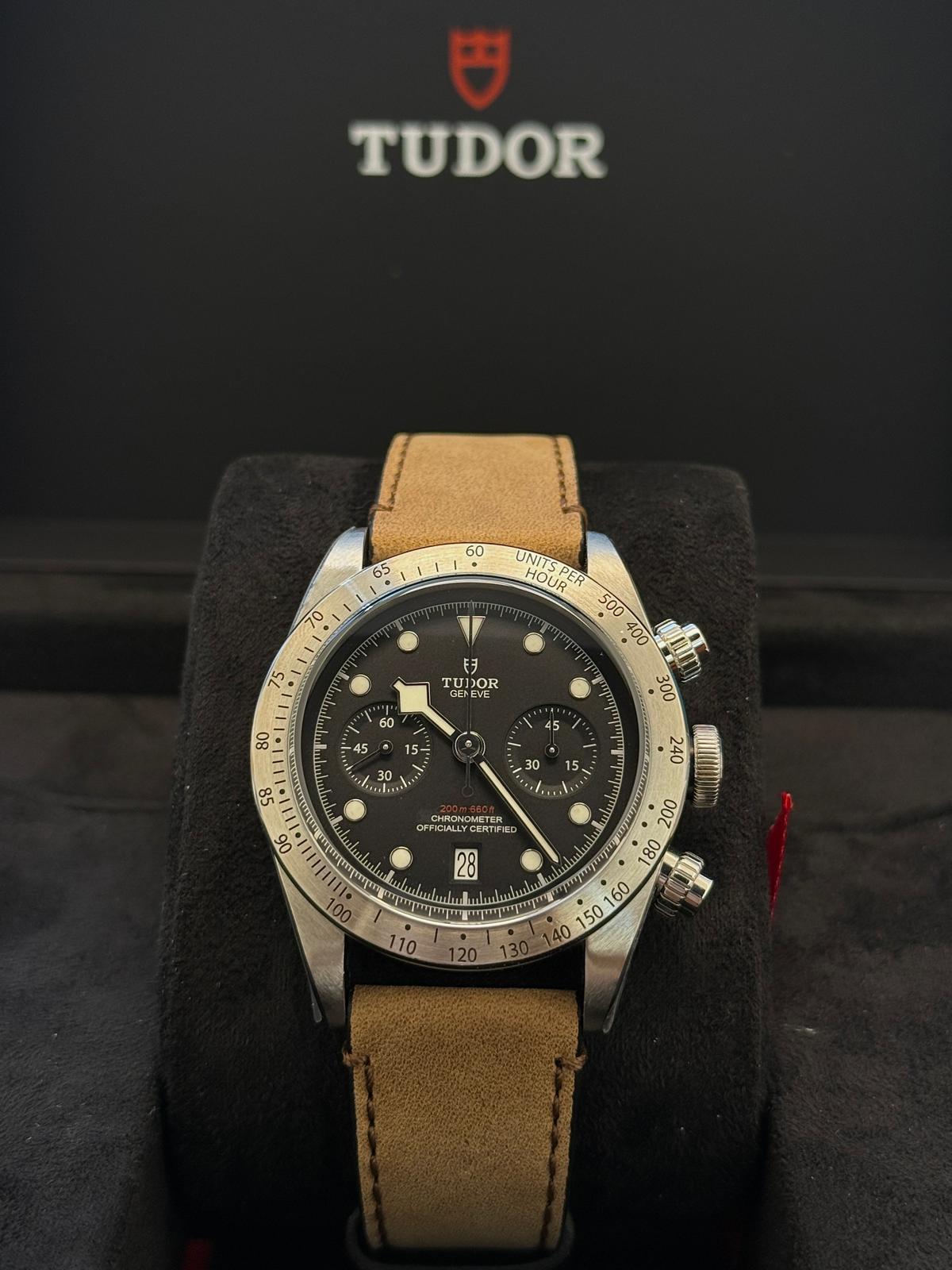 Tudor Black Bay Heritage Chronograph M79350 Pre-Ow