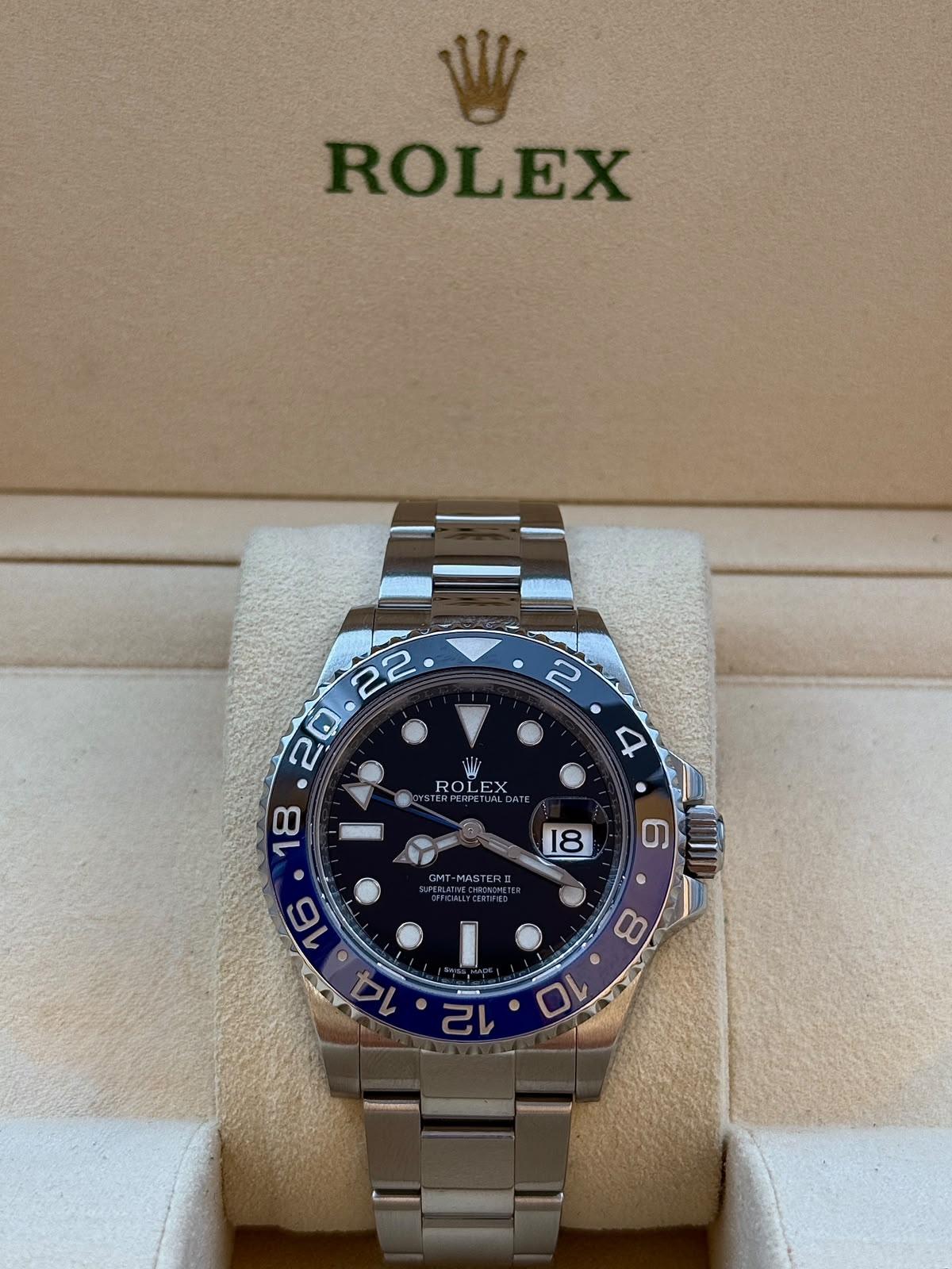 Rolex GMT Master II M116710BLNR Pre-Owned